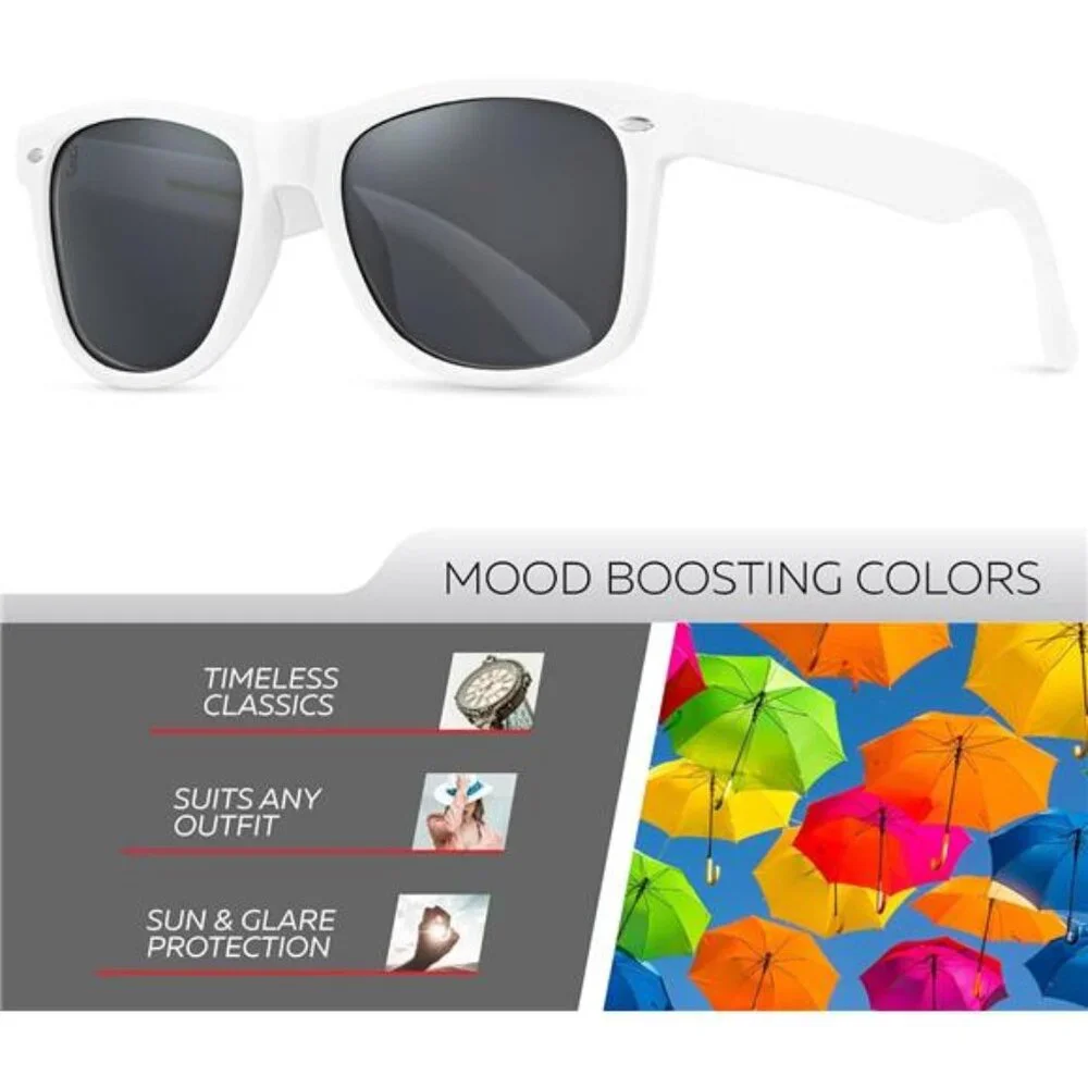 Retro Rewind Polarized Sunglasses for Men‎ and Women - UV Protection Classic